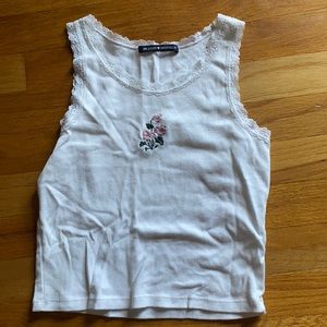 white Brandy Melville Tank